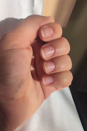Russian gel manicure by M. STUDIO NYC — client work for שיר מצרפי