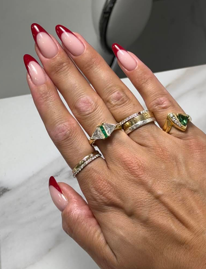 Russian manicure 2 by M. STUDIO NYC — client work for Colleen Clennon