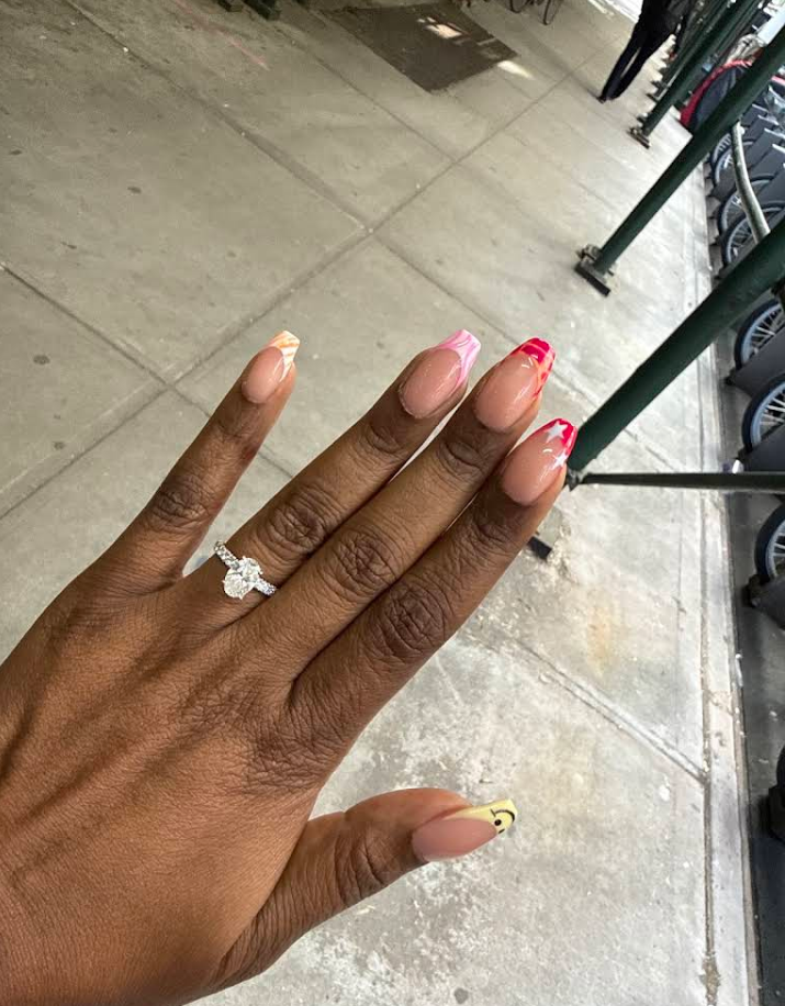 Russian manicure by M. STUDIO NYC — client work for Ashley Kent